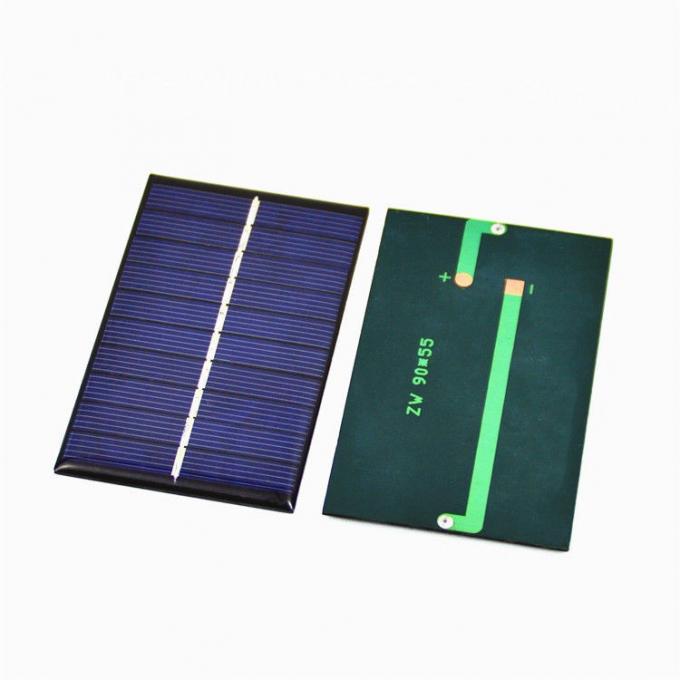 Hafif 6V 0.8W Polikristalin Silikon Güneş PV Modülleri 0
